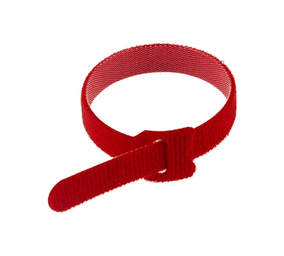 Хомут-липучка Maxicord многоразовая 230х13 20шт/уп, красная