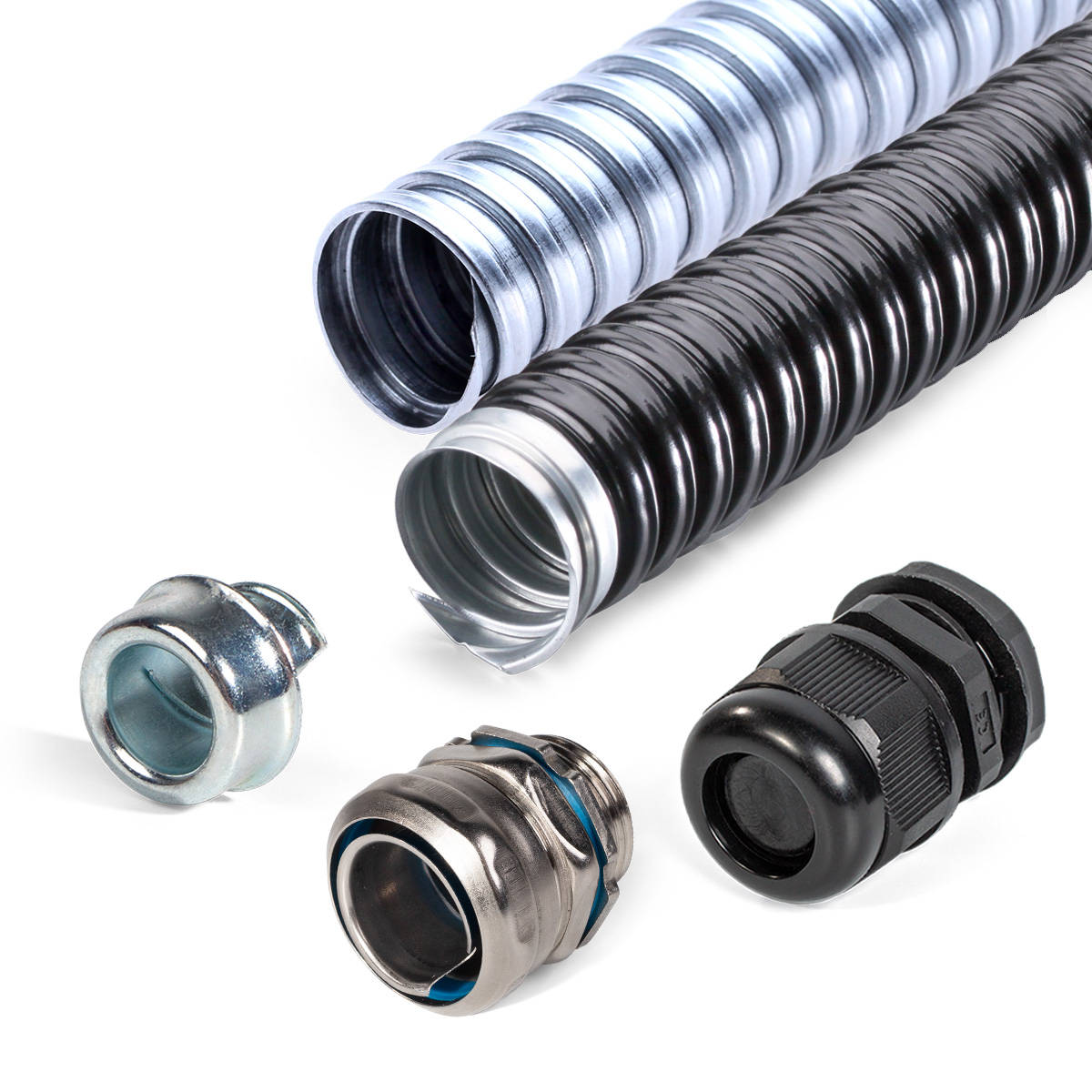 Металлорукав и фитинги